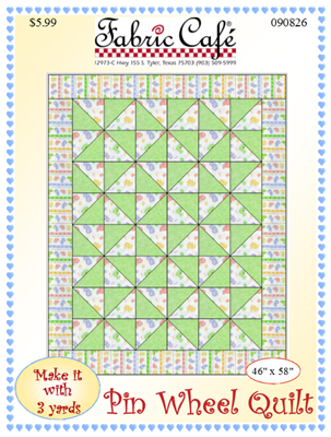 3 Yard Quilt - Pinwheel Quilt