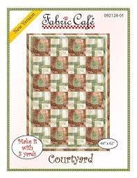 3 Yard Quilt - Courtyard