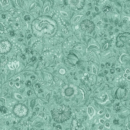 Samsara TONAL FLORAL TEAL