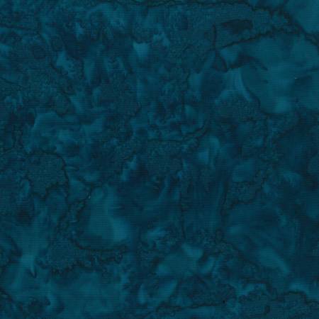 Dark Turquoise Tonal Tie Dye Batik