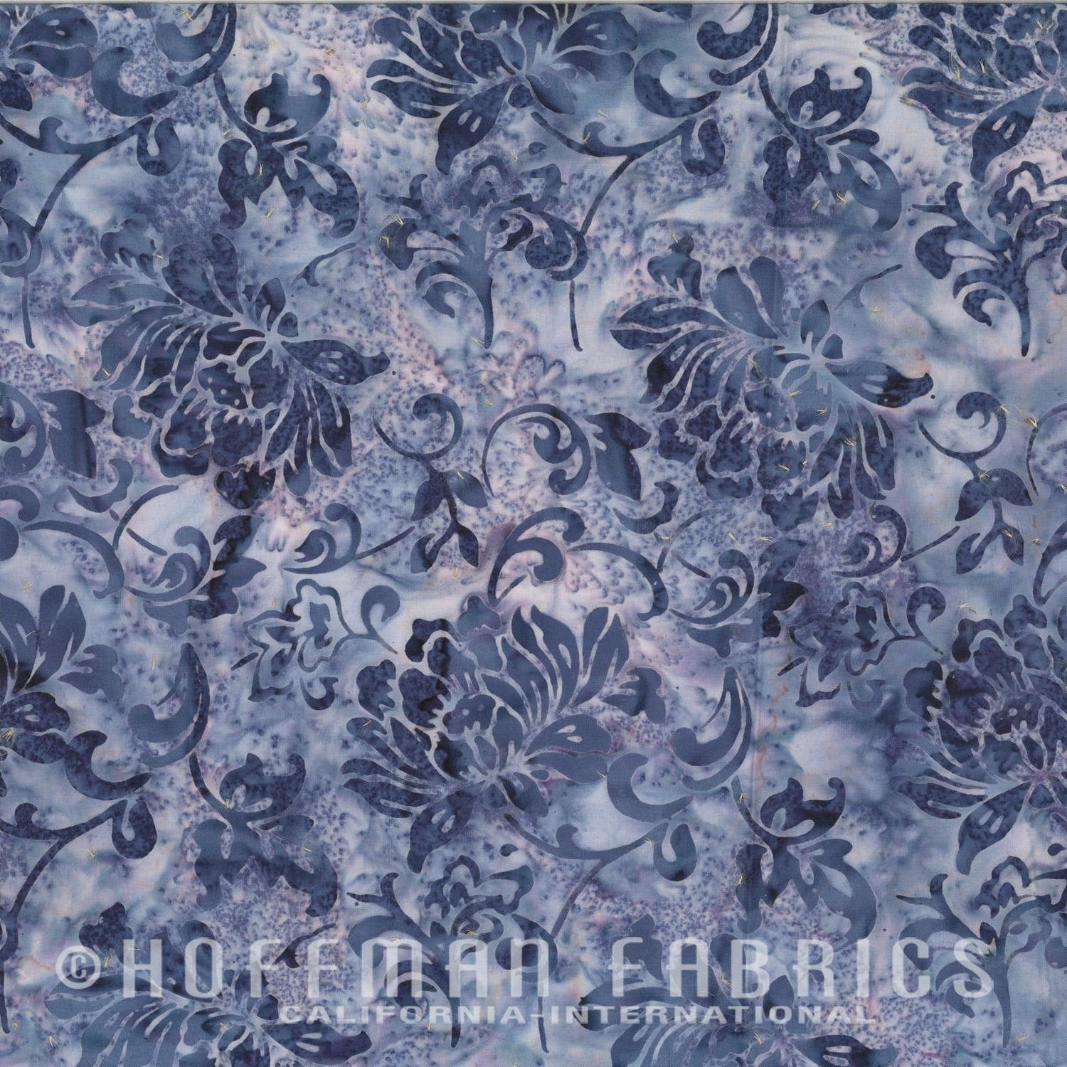 Bali Batik N2891-120 Hyacinth,  Hoffman Fabrics