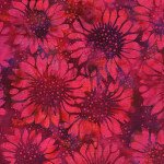 Island Batik 121717885 Magenta, Fuchsia, Sunflower-Mixed Berry, Sunflower Seranade