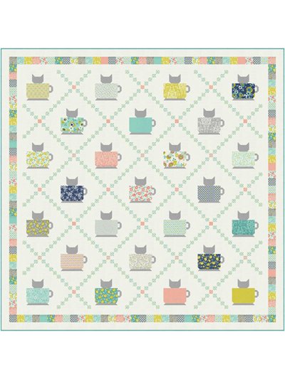 "Tea Cats" Quilt Pattern