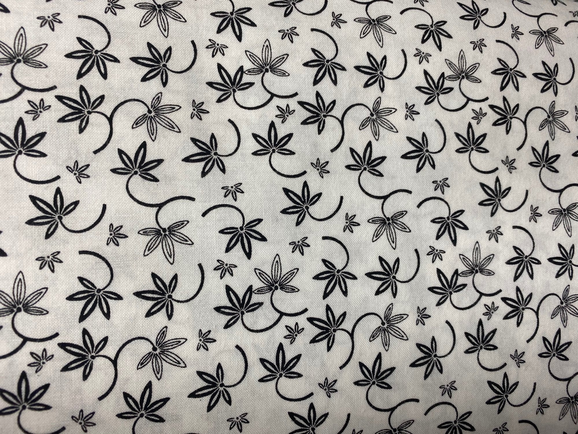 Choice - Classic Collection - Black Floral on White