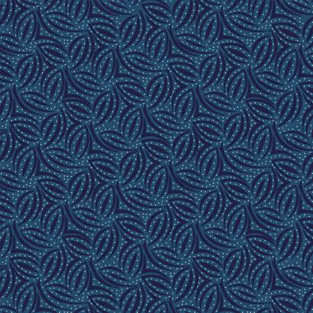 Medium Blue Geometric