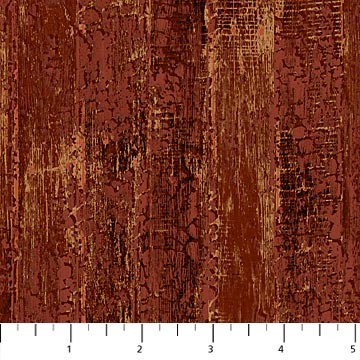 Naturescapes 21650-24 Red, Rust, Barn Wood, Northcott