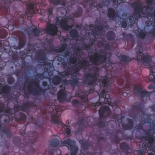 22145-636 Purple/Pink Bubbles Allover Batik