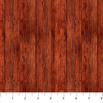 22850-24 Red, Barn-wood, Country Pastime, Naturescapes, Northcott