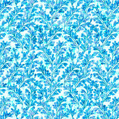 Kashmir 27402-B LEAVES, QT FABRICS