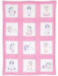 Baby Animals 9in Nursery Quilt Blocks