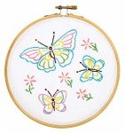 Fluttering Butterflies 6" Hoop Kit