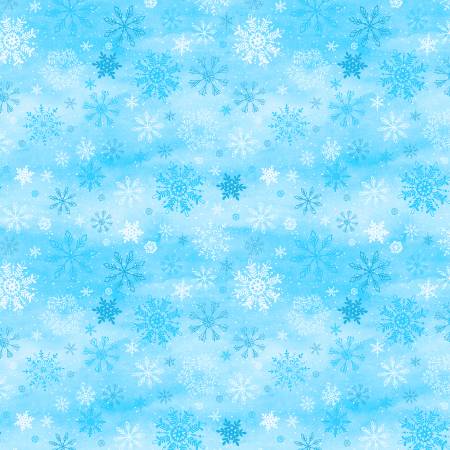 Blue Snowflakes