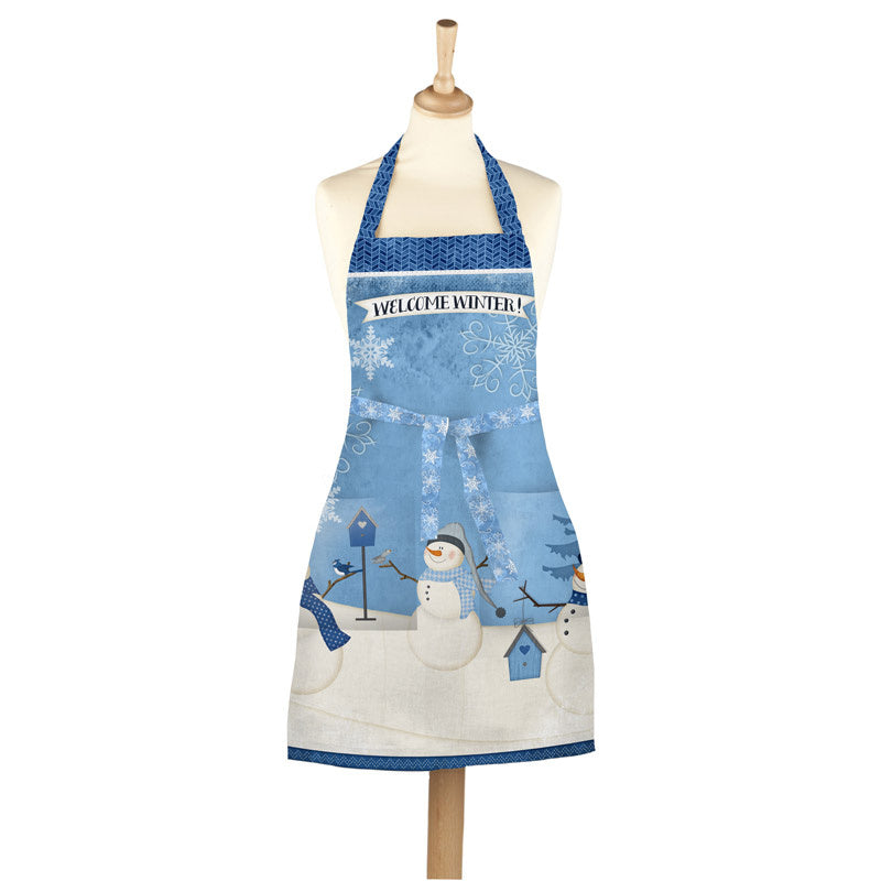 Welcome Winter - Apron Multi Panel