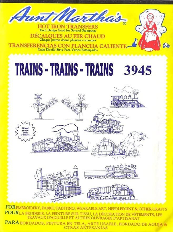 All Aboard Iron-On Transfers