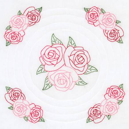 Rose Garden 18" Quilt Blocks