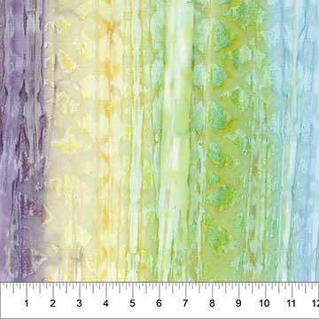 Banyan Brush Strokes Batiks - Lavender