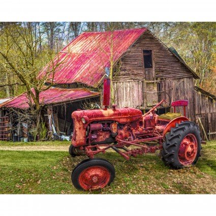 Vintage At The Farm Panel