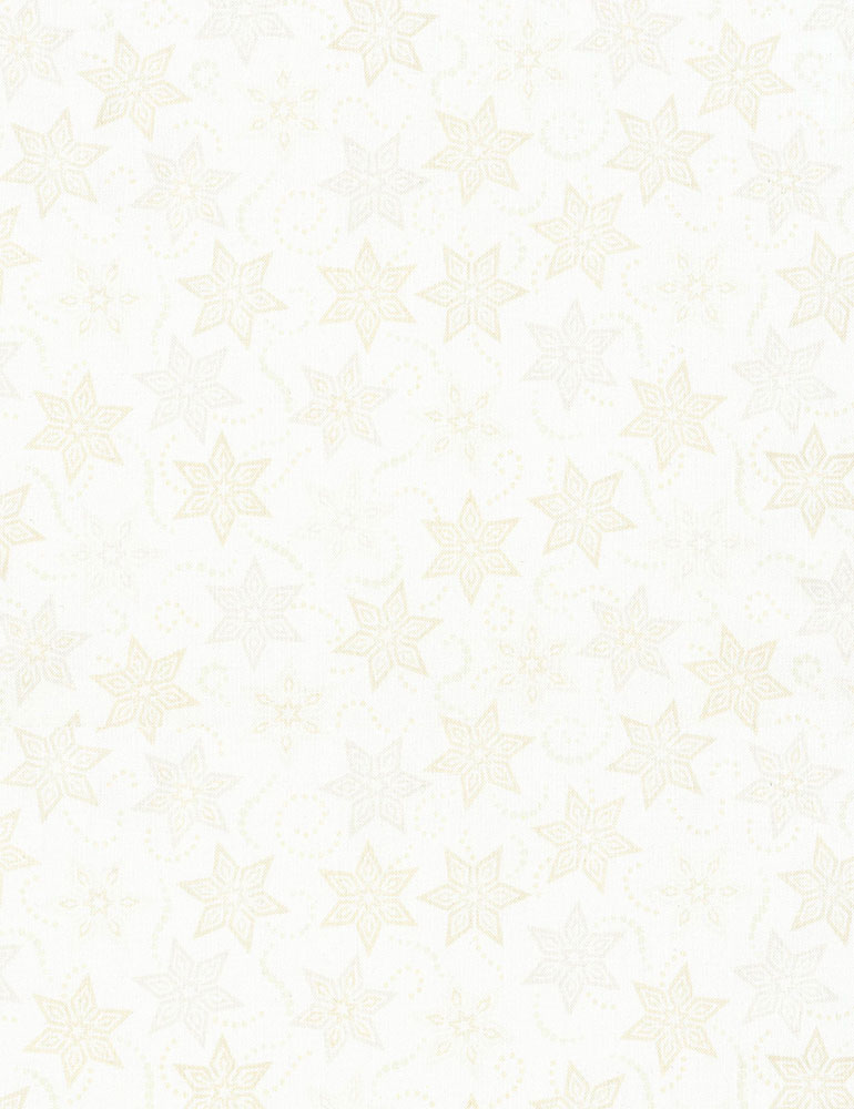 JN-C5775-Cream, Cream Stars on Light Cream, Bohemian Blues, Timeless Treasures