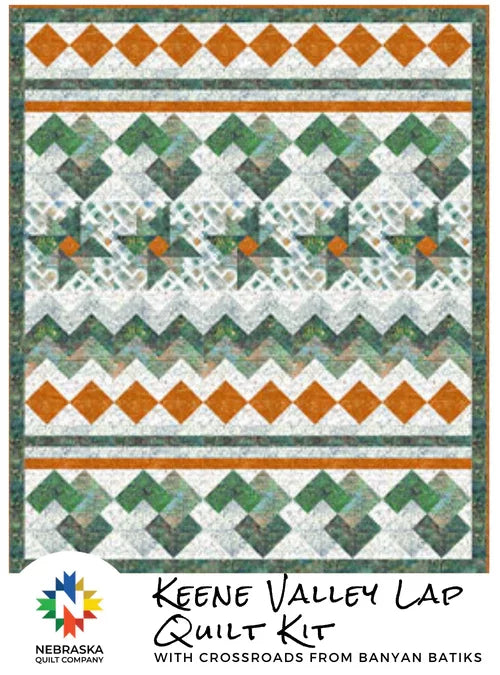 "Keene Valley Lap, Wall Hanging and Runner" Quilt Pattern