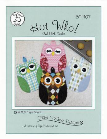 Hot Who! Hot Pads Pattern