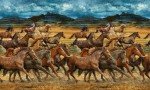 WILD HORSES(E-1), DP23031-34, NORTHCOTT