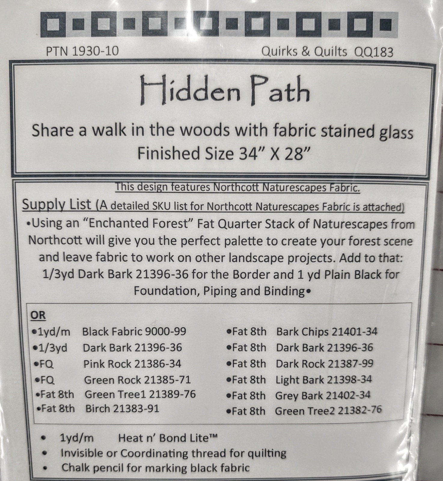 Hidden Path Pattern