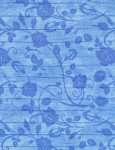 JN-C5774-Aqua, Blue Floral on Light Blue Wood, Bohemian Blues, Timeless Treasures