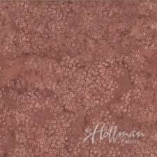 Bali Batik P2035-530 Henna, Hoffman Fabrics 100% Cotton