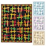 Brush Strokes Quilt Pattern