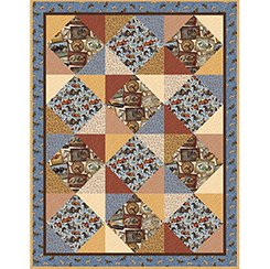 Square Tilt Quilt Pattern