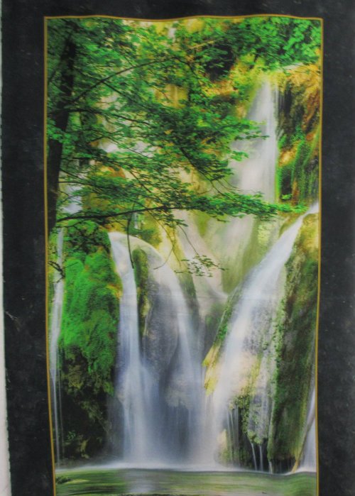 24WFP-C13 Waterfall, 24" Panel, Quilting Treasures